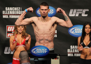 UFC On FUEL TV: Sanchez v Ellenberger - Weigh In