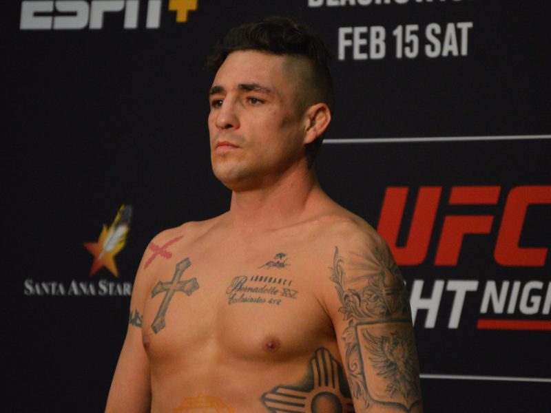 A strange end to Diego Sanchez time with the UFC