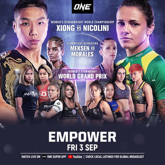 ONE Championship Announces “Empower” All Female Card