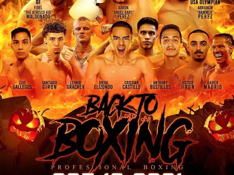Back to Boxing headlined by Perez vs. Elizondo