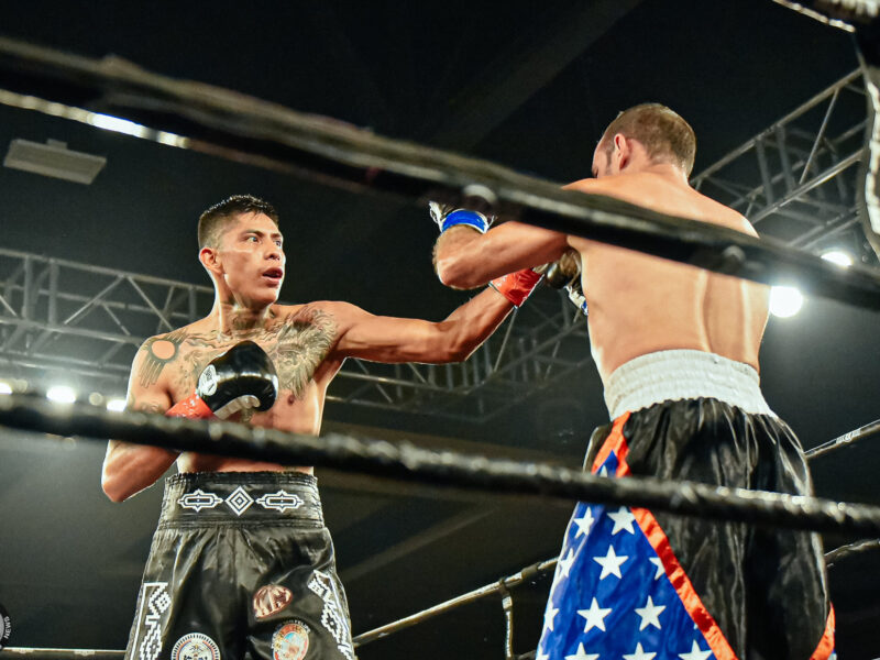 Clinton Chavez- focused on Stopping Anthony Hill at The Last Stand