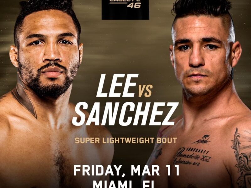 Sanchez vs Lee plus Heavyweight Title Fight featured at Eagle FC 46
