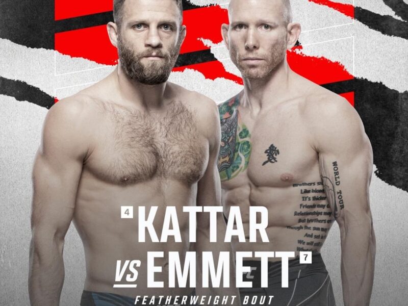 Kattar vs Emmett take Center Stage at UFC Fight Night June 18th