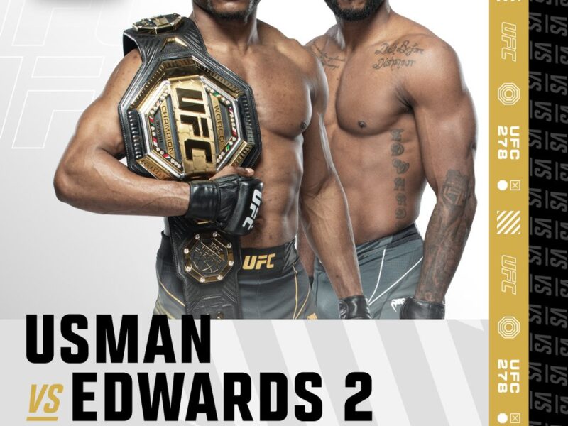 Usman-Edwards 2 Headlines UFC 278 in SLC