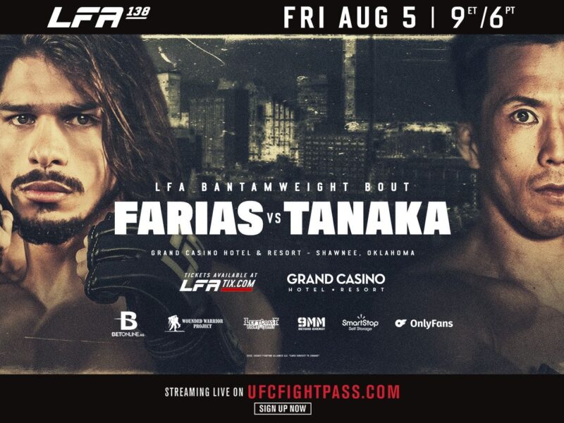 Farias vs. Tanaka Headlines LFA 138