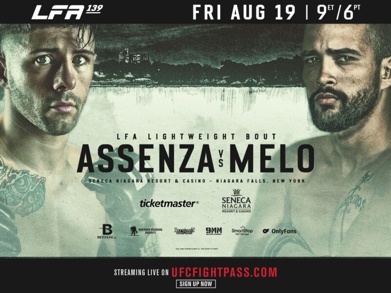 LFA139 Results, Melo stops Assenza in the 3rd