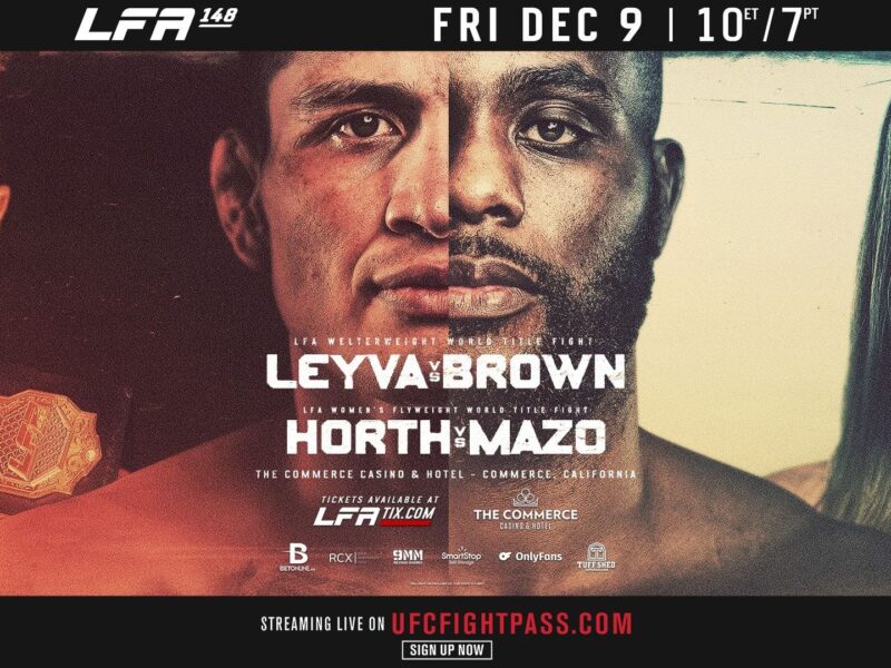 Simply Results LFA 148, Brown Captures Title by Attacking the Body
