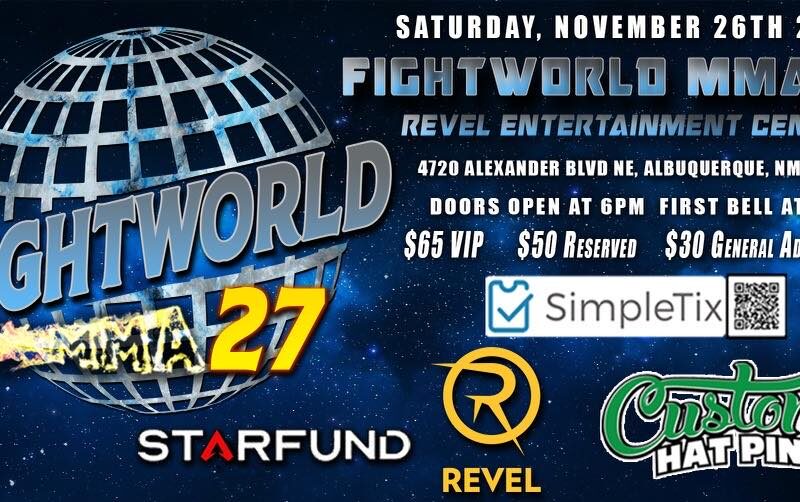 FightWorld MMA 27 includes 5 Professional Fights