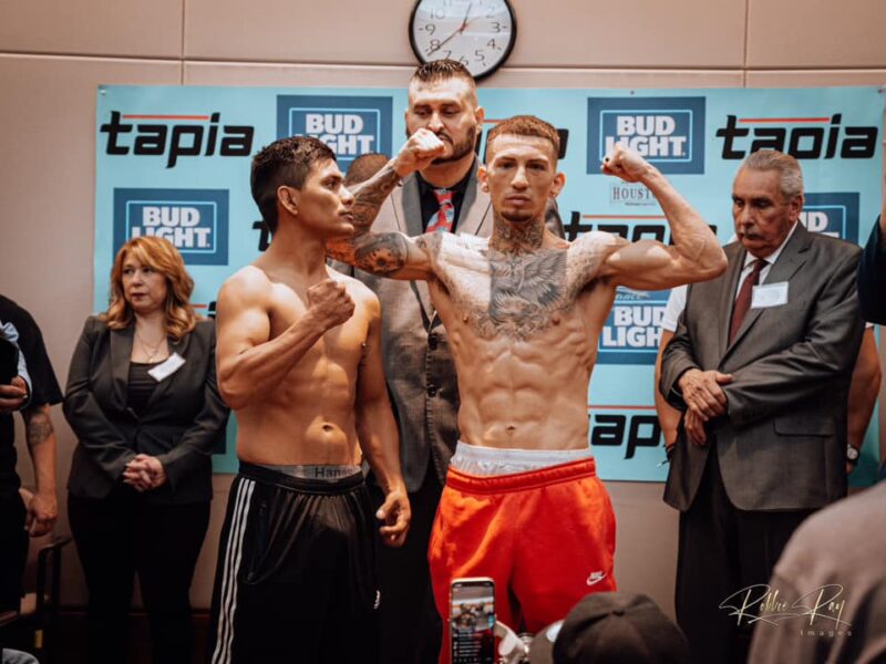 Tapia Fight Night Weigh-in coverage, 5 fighters miss weight