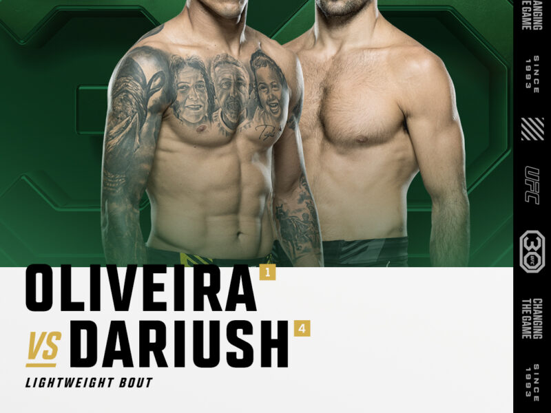 Oliveira-Dariush tops UFC 288 Fight Announcements