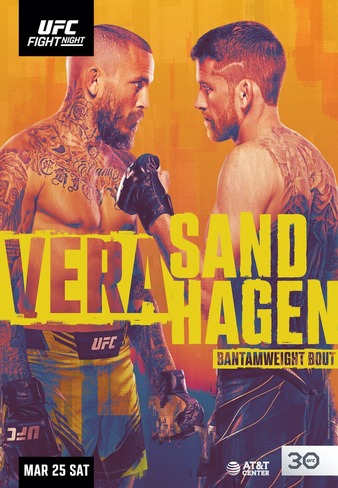UFC Fight Night “Vera vs. Sandhagen” Quick Results