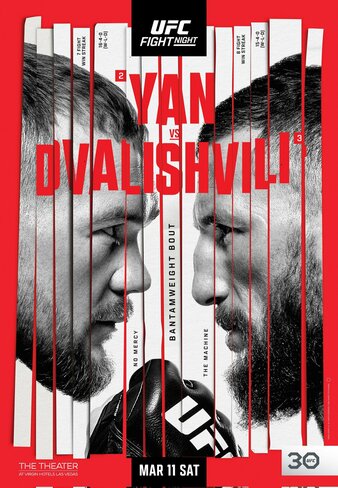UFC Fight Night Yan vs. Dvalishvili Quick Results