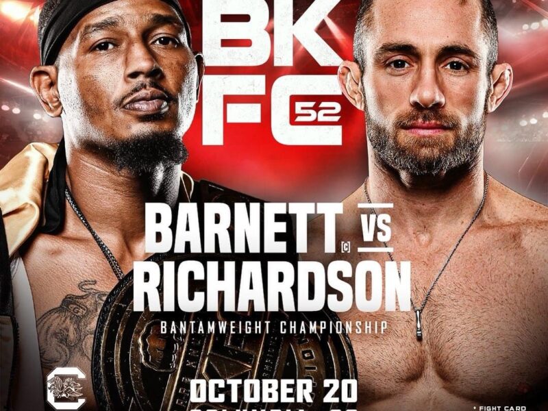 5 Fights including Bantamweight Title Fight Announced for BKFC 52