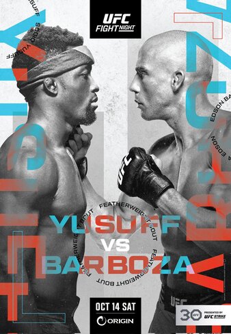UFC Fight Night “Yusuff vs. Barboza” Results