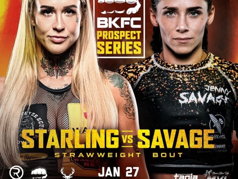 Starling vs Savage Among New Additions to BKFC Prospect Series Card in ABQ
