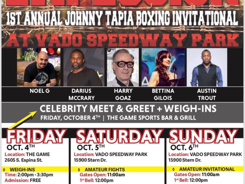 Details on Johnny Tapia Presents South West Explosion