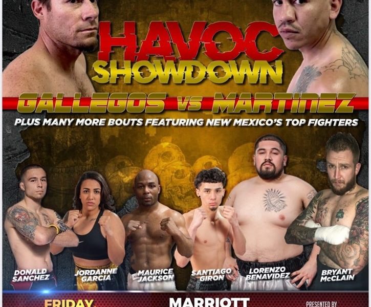 Holmes Boxing Presenting Havoc Showdown Nov. 1st