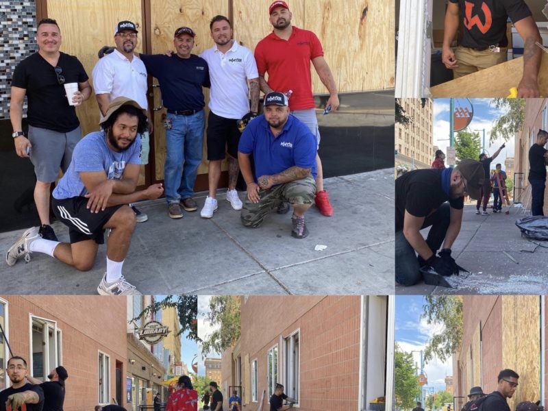 Champions cleaning up Downtown ABQ